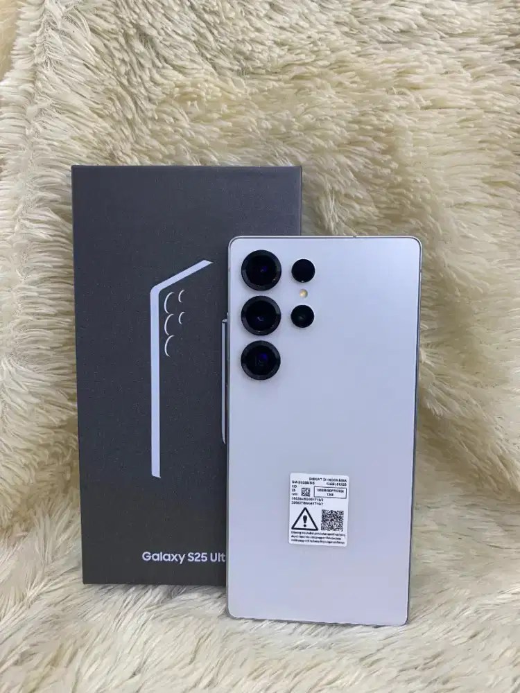 Samsung S25 ultra ram 12/512 Titanium white silver garansi juni 2026