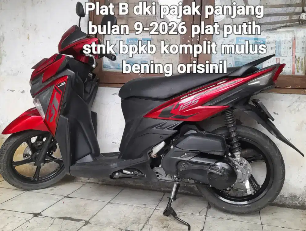 Yamaha Mio Soul GT 125 LED 2015 cw asli blue core merah B dki pjk pjng