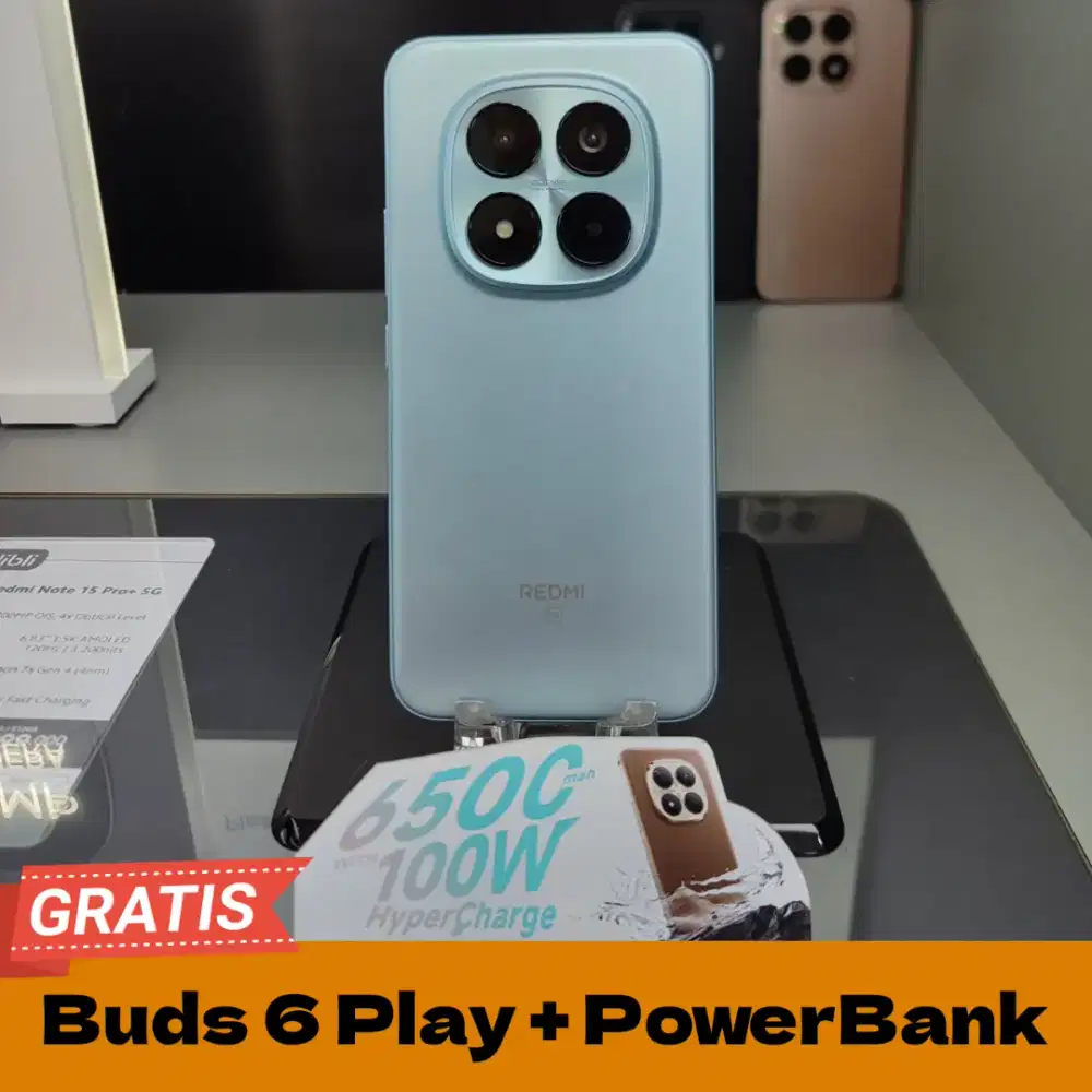 Redmi Note 15 Pro+ 5G 8/256 (P.O) Gratis Buds & PB