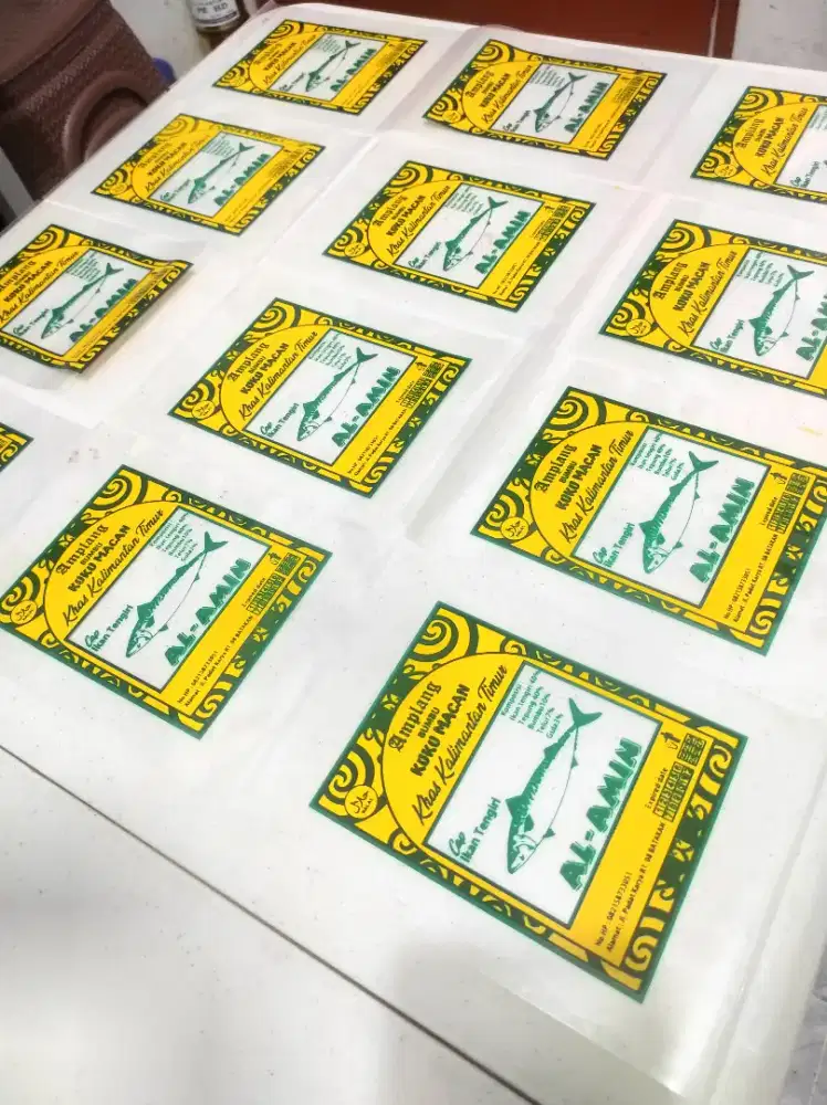 SABLON PLASTIK KEMASAN