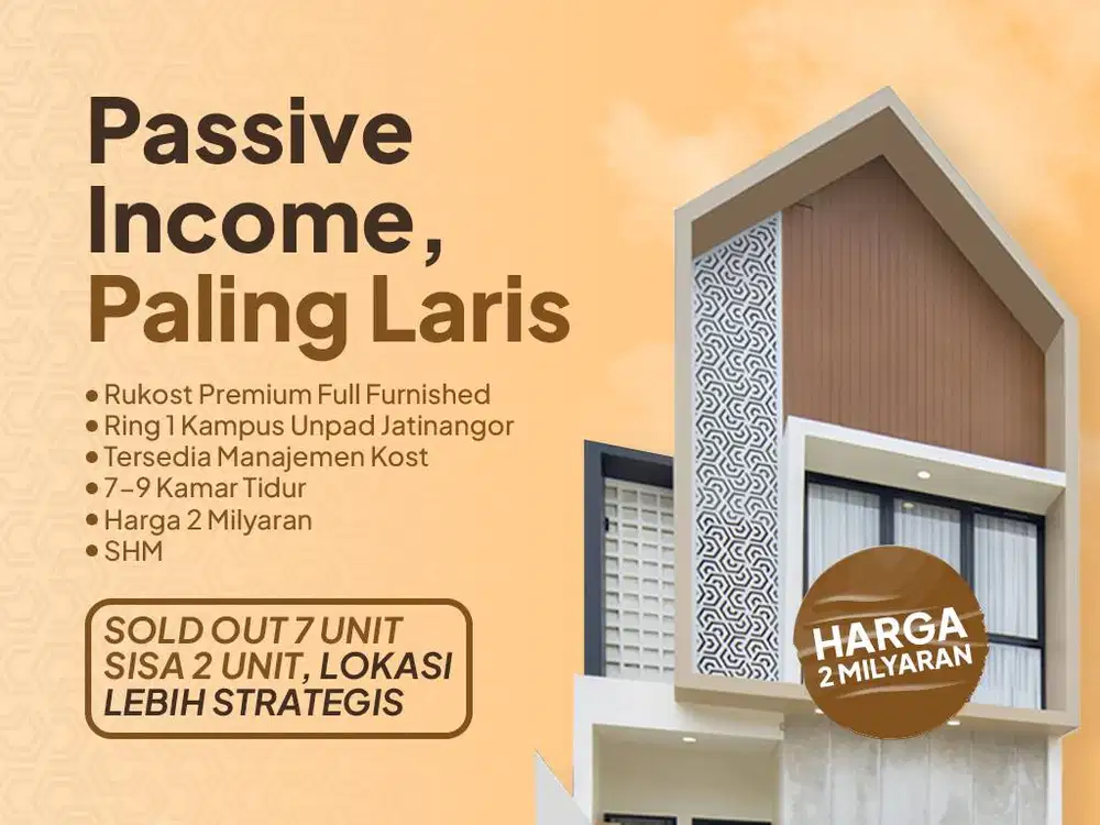 JUAL KOSAN DEKAT KAMPUS UNPAD FULL FURNISHED