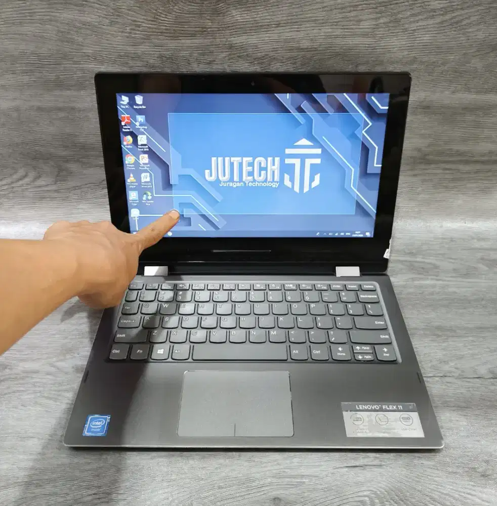 2iN1 Laptop Lenovo FLEX 6-11IGM Touchscreen + Layar Lipat