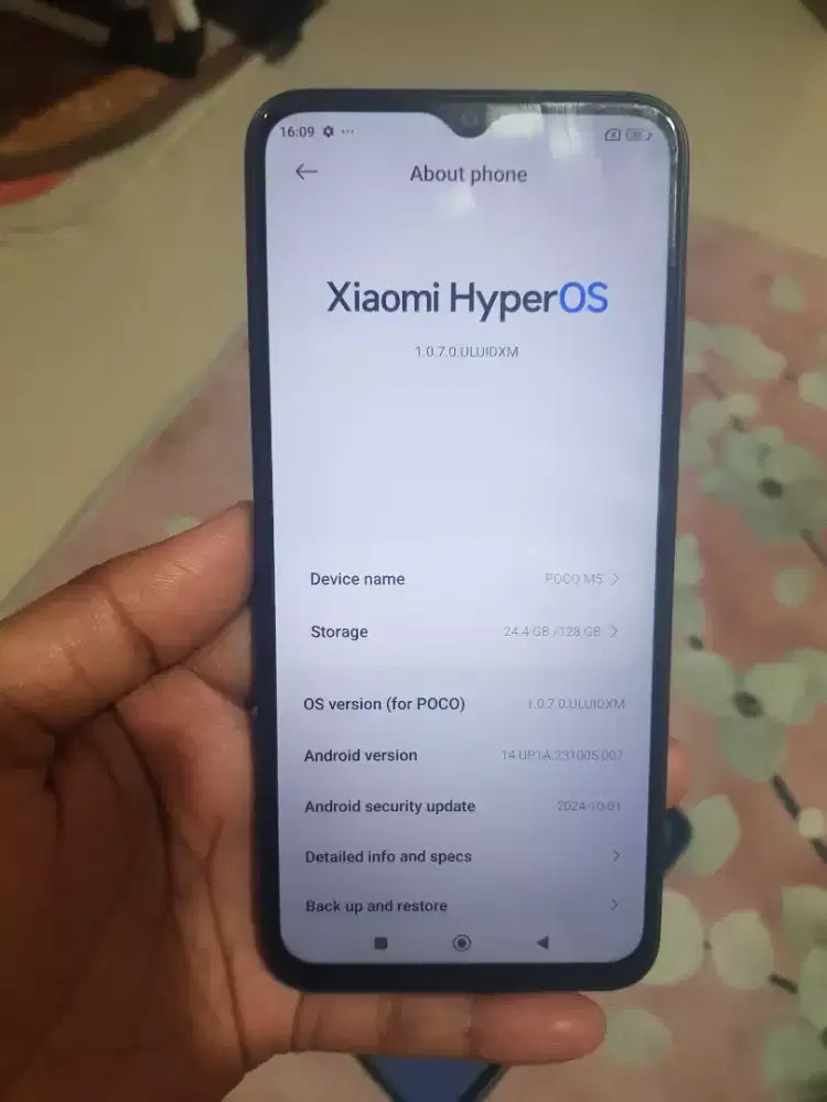 Poco m5 4+4/128 fullset