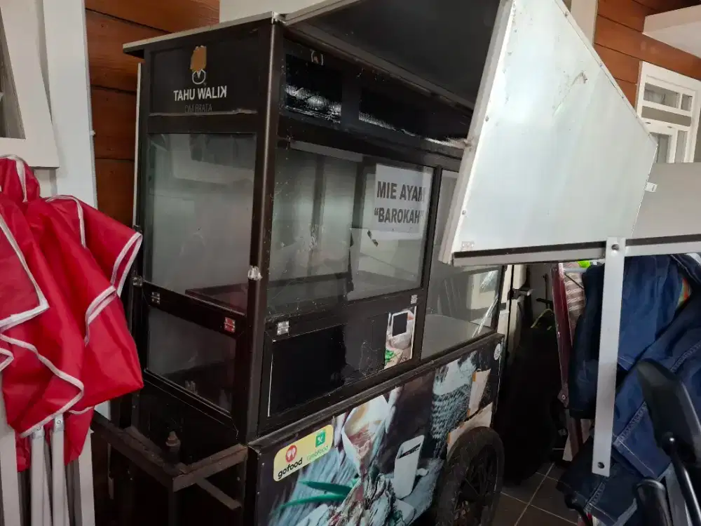 Gerobak Aluminium Bekas Tahu Walik (150x50) - Kokoh & Siap Pakai*