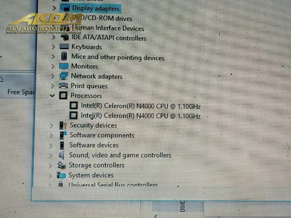 Motherboard Laptop Lenovo Ideapad 330-14IGM Intel Celeron N4000