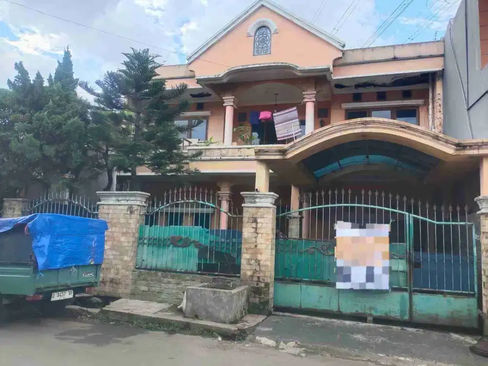 dijual aset lelang bank rumah cijawura bandung murah dan besar