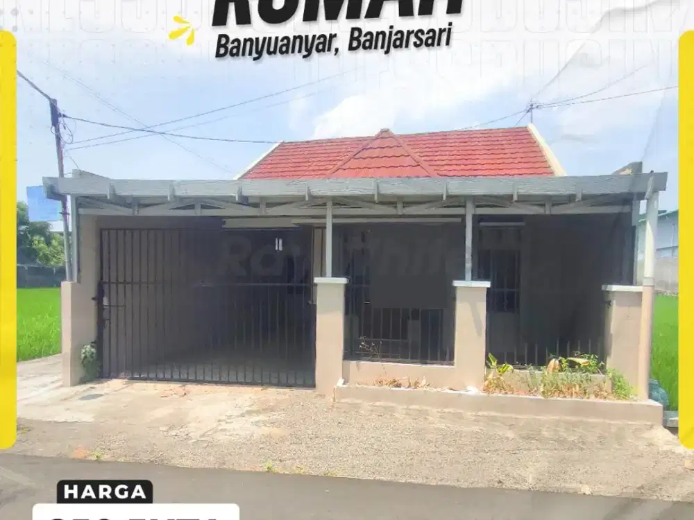 dijual Rumah Siap Huni 2kamar Dekat Pintu Tol Banyuanyar Banjarsari Solo