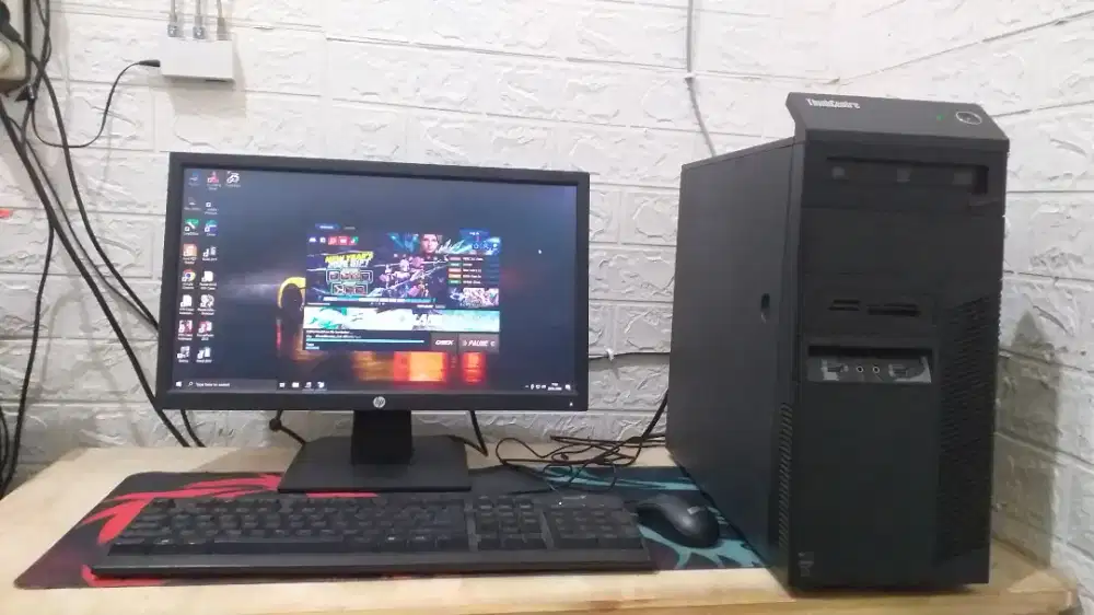 Komputer Lengkap Lenovo Core i5 Siap Pakai