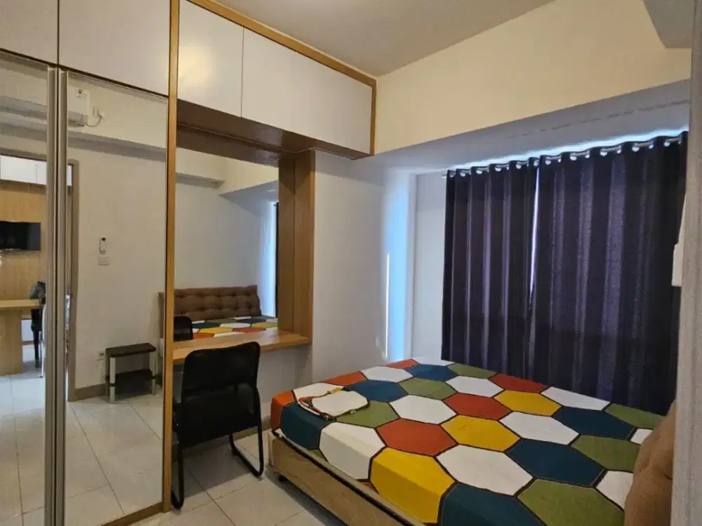 DISEWA APARTEMEN PIK2 TOKYO RIVERSIDE 2BR 36M2 FULL FURNISHED VIEW BAGUS