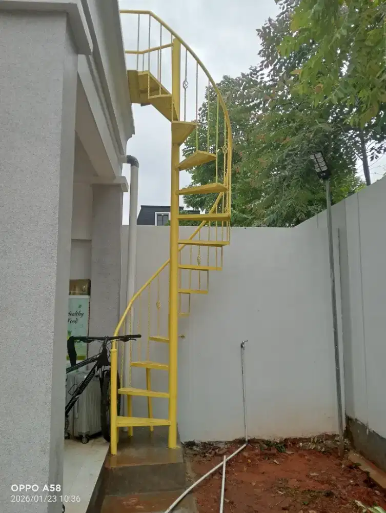 Tangga putar cantik murah