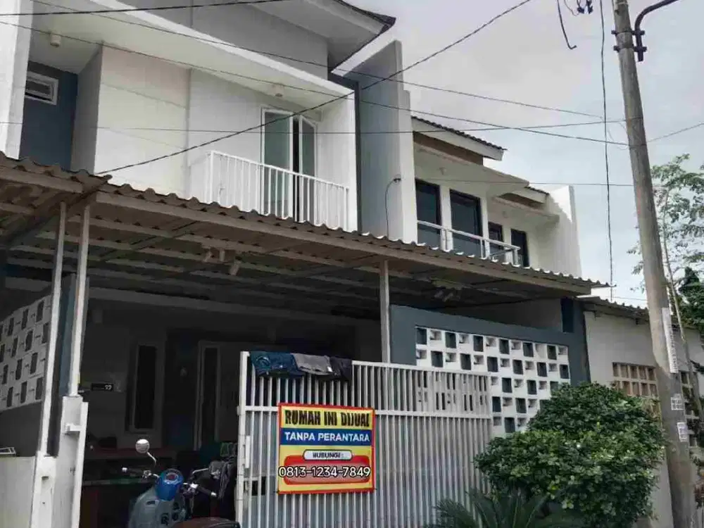 rumah 2 lantai komplek bumi adipura cluster cempaka gedebage dekat summarecon bandung