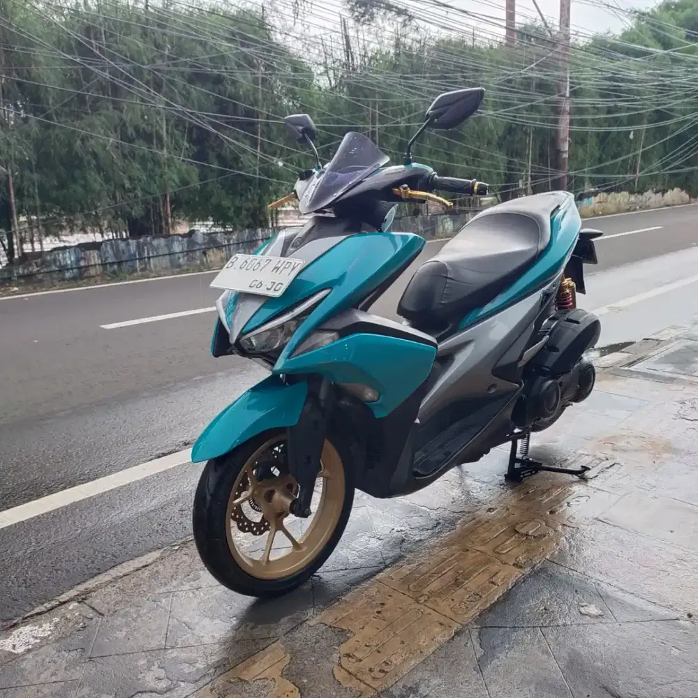 Yamaha Aerox Tipe R 2017 Orisinil Lengkap Bagus