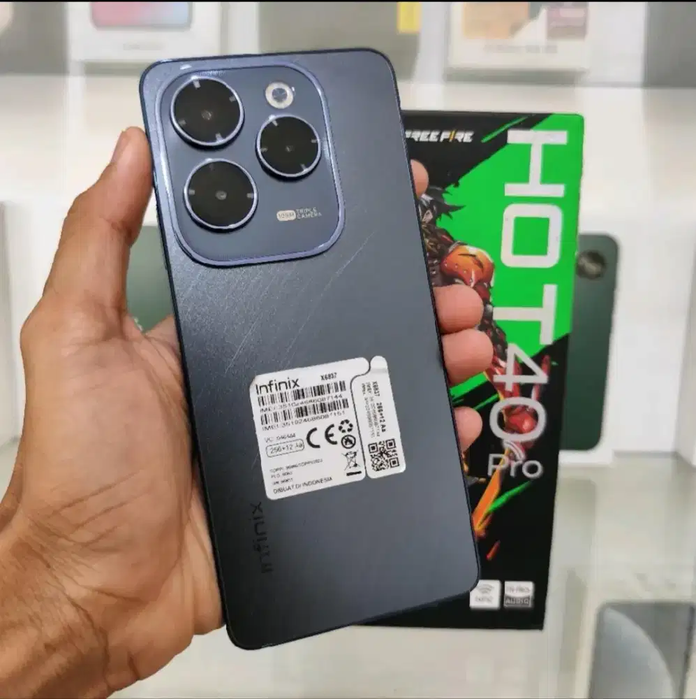 Infinix hot 40 pro 8/256 fulset mulus