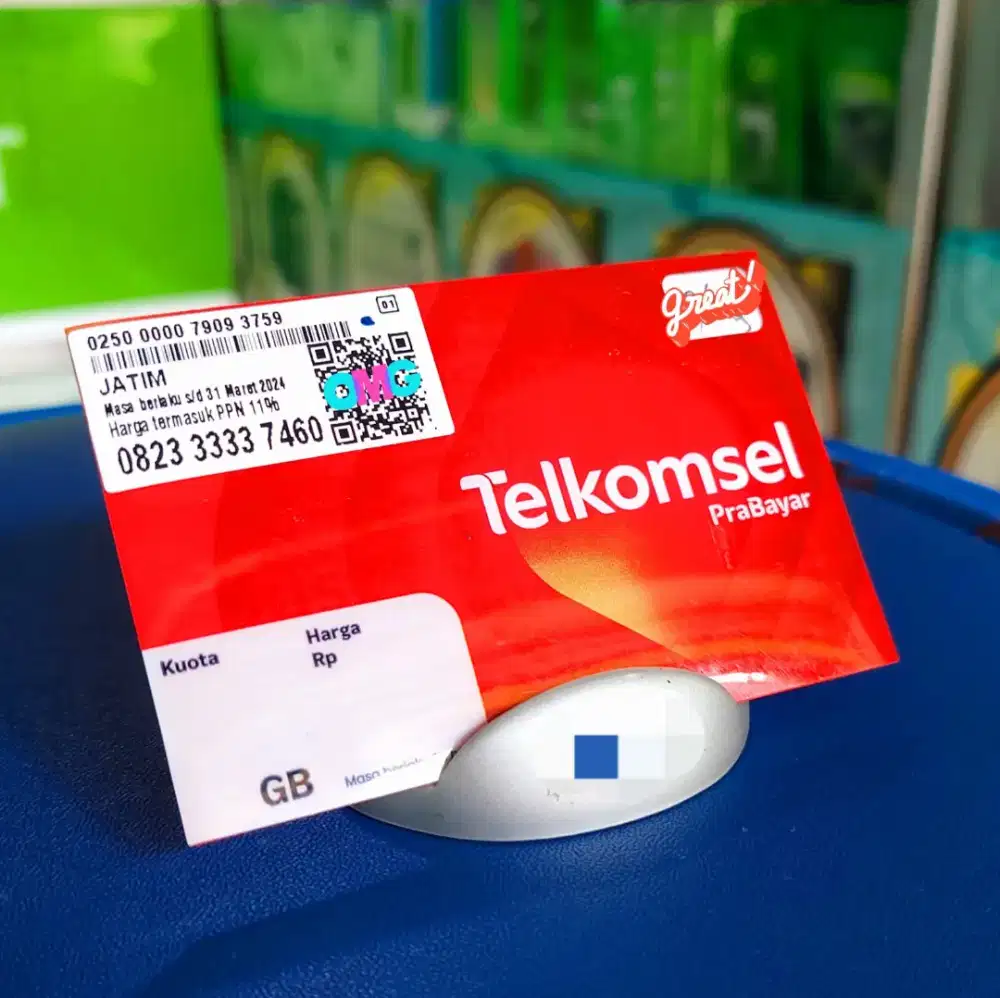 Nomor Cantik Telkomsel JAGO 7460 4G/5G Triple Sim