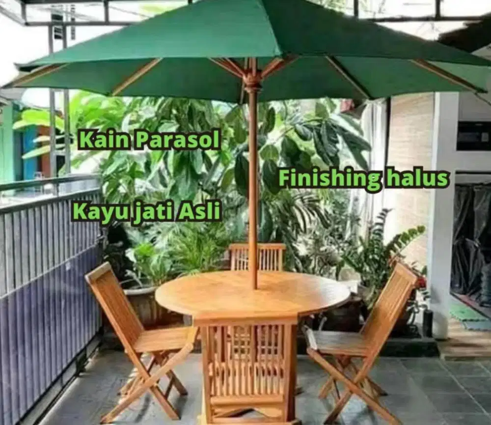Tenda Gazebo Outdoor Hijau
