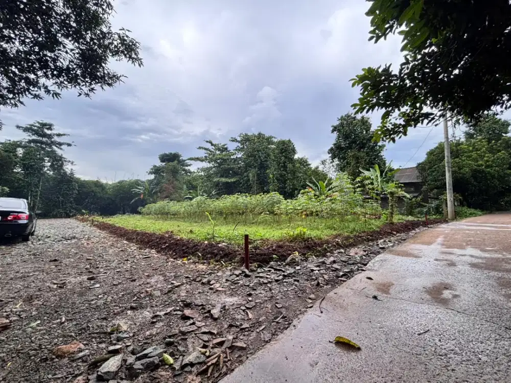 Lokasi Bebas Banjir, Tanah Setu Dekat Tol Burangkeng