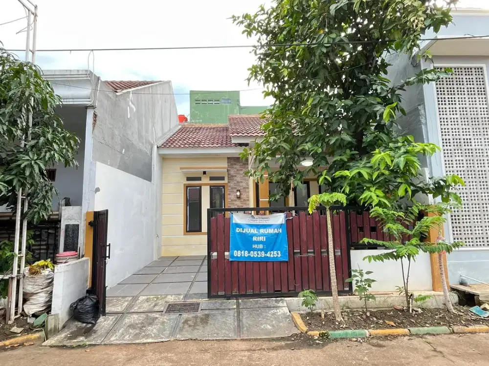 DIJUAL RUMAH MURAH MINIMALIS 1LT TYPE 72 DI PERUMAHAN BEKASI TIMUR REGENCY 2
