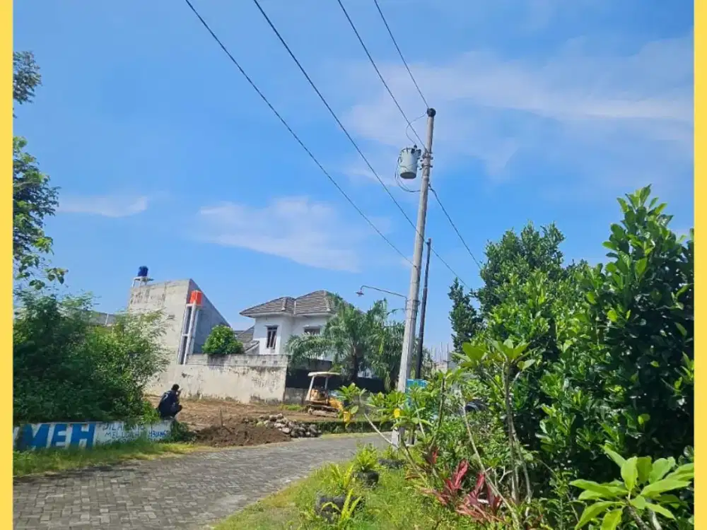 Tanah Jogja SHM Pekarangan 3 Menit Medika Respati Tajem