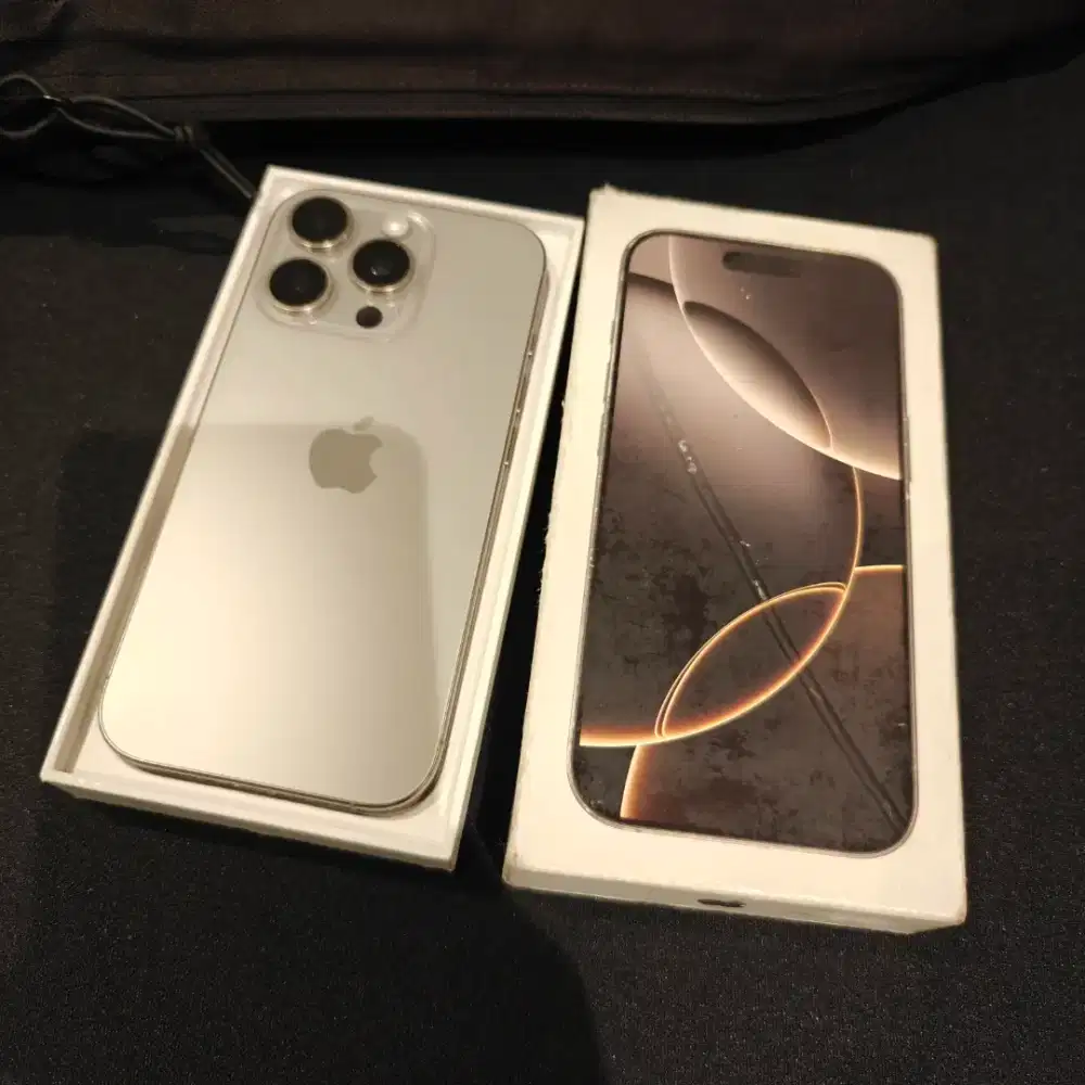 iPhone 16 Pro 128gb garansi iBox msh aktif