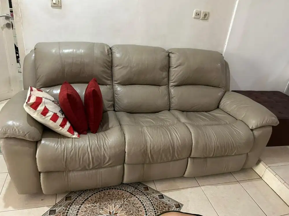 Dijual Sofa reclining 3 seaters