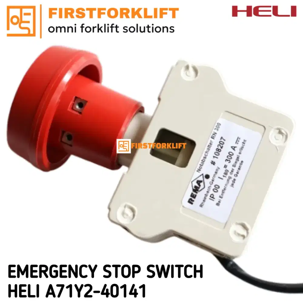 Emergency Stop Switch 300 A Heli A71Y240141, A71Y2-40141