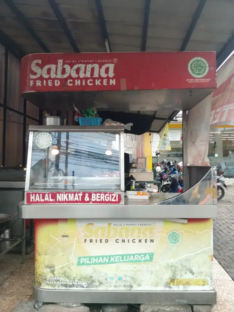 Stand freidcicken paket lengkap