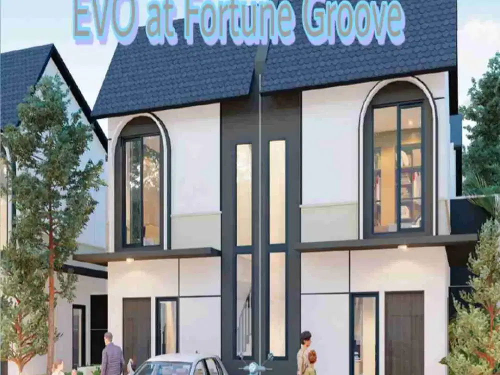 Tipe EVO Rumah DP 0% 2 Lantai at Fortune Groove Graha Raya.