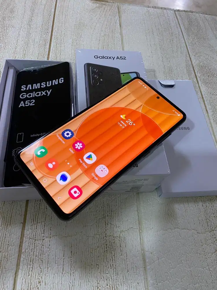 Samsung A52 8/128 hitam SEiN