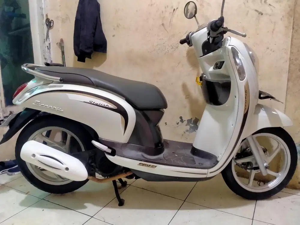 Honda Scoopy FI pajak hidup lengkap & sehat keterangan detail dibawah