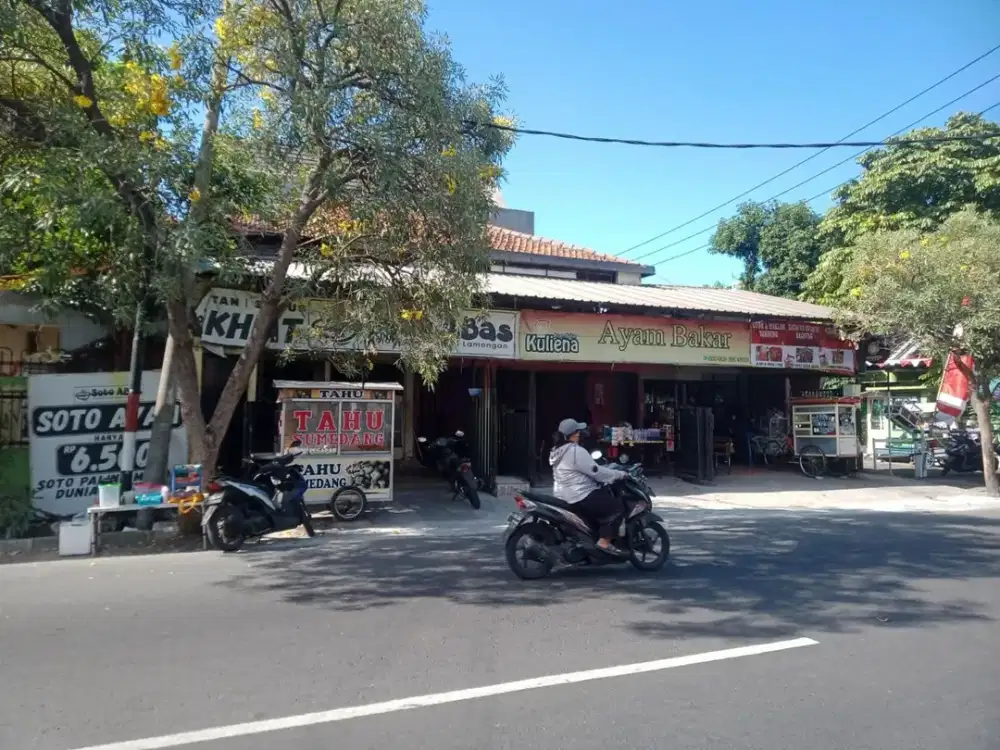 DIJUAL MURAH RUMAH USAHA LOKASI STRATEGIS RAYA GAYUNGSARI