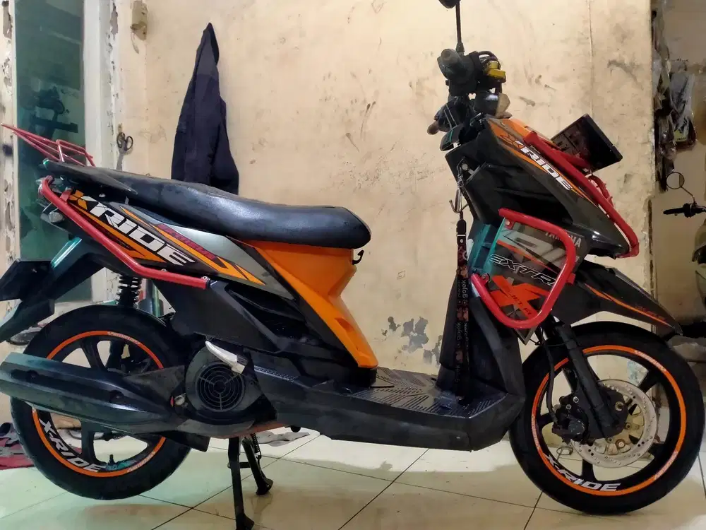 X-Ride pajak hidup lengkap motor sehat keterangan detail dibawah