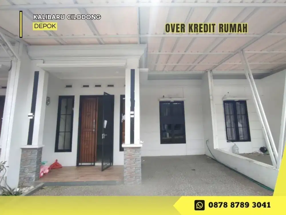 Take Over Rmh dkt Alun alun GDC Depok 83JT di Cluster Tharin Residence 1