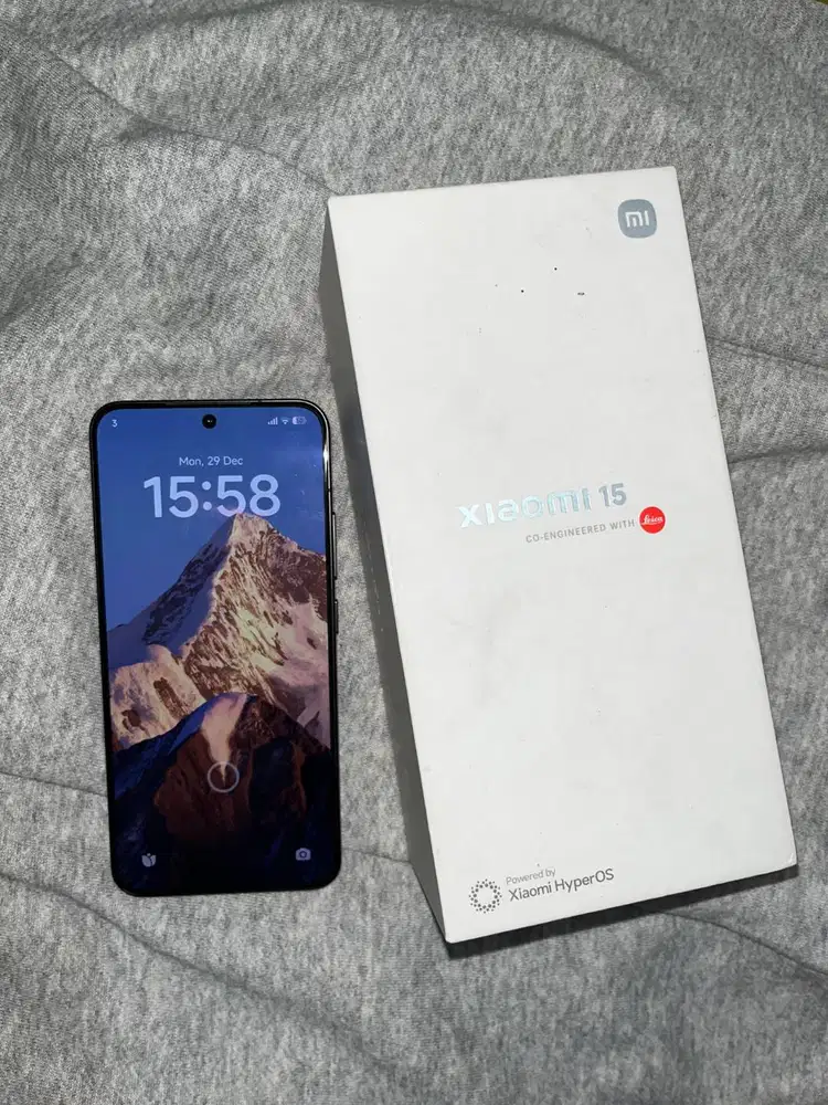 Xiaomi 15 12/256 No minus Fullset Mulus