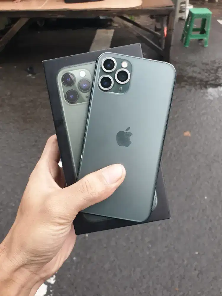 Iphone 11pro 64gb fullset jaringan regis no blokir
