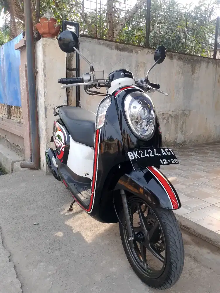Honda Scoopy 2016 idling stop