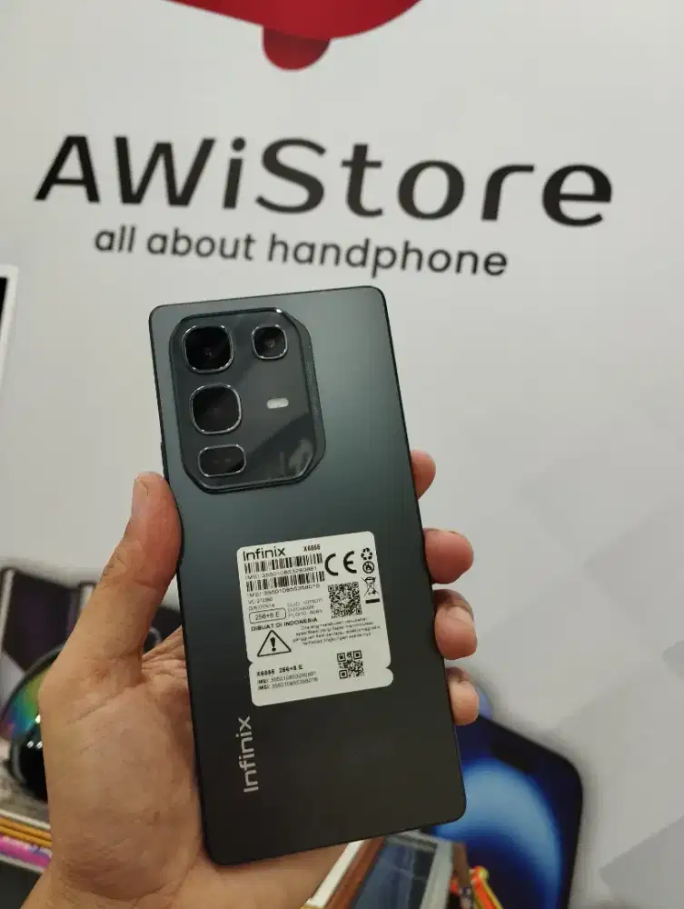 INFINIX NOTE 50 PRO 8+8/256 SEBULAN PEMAKAIAN FULLSET ORI