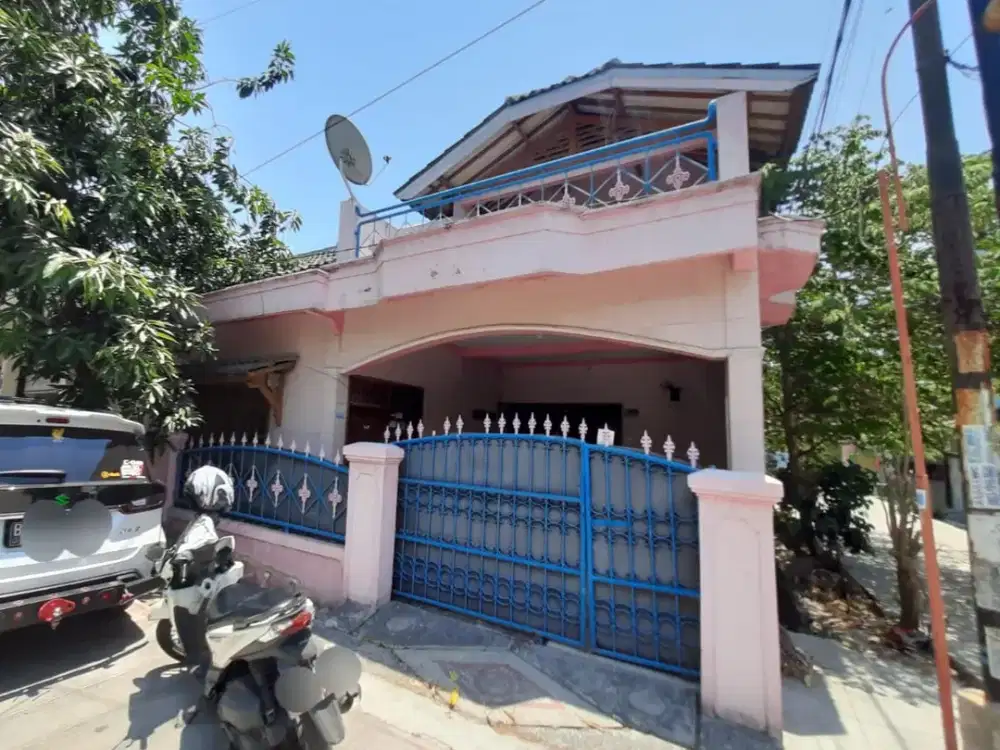 Dijual Rumah 2 Lantai Hoek di Pondok Ungu Permai Bekasi