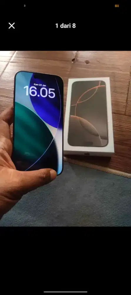 iphone 16 promax 256gb ibox dessert titanium