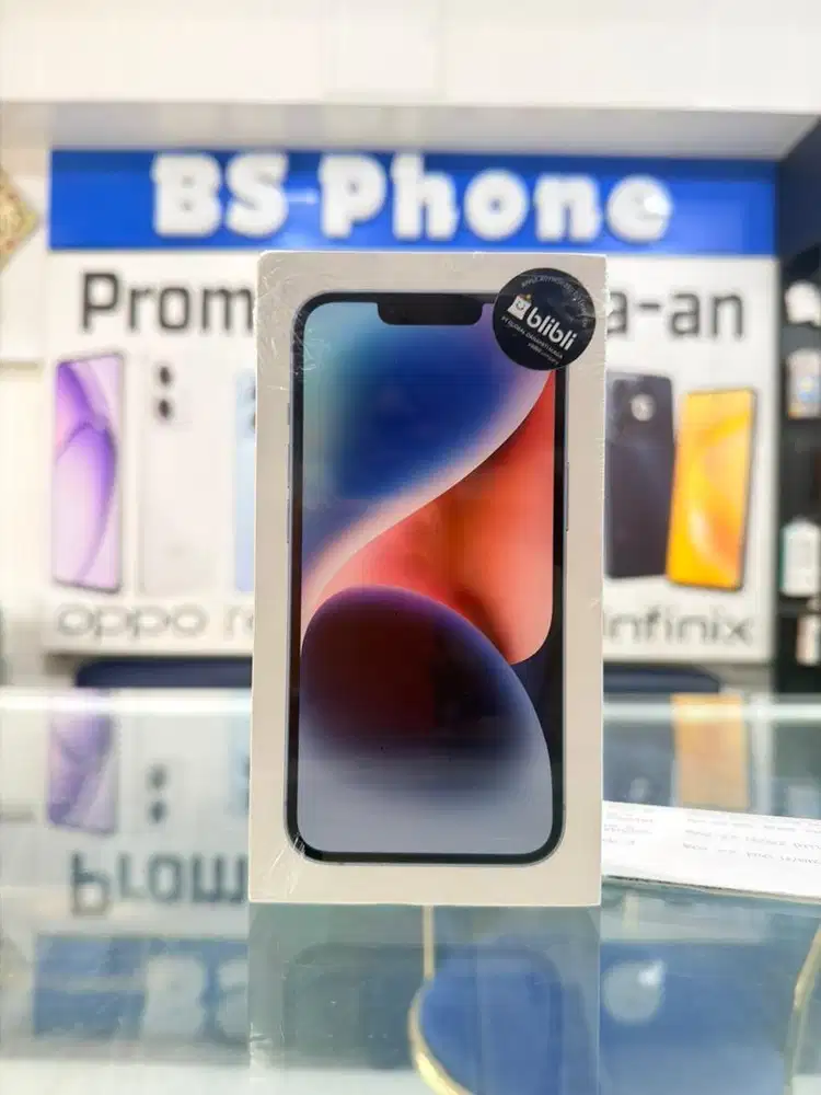 [Baru] iPhone 14 128GB Garansi Resmi Warna Biru