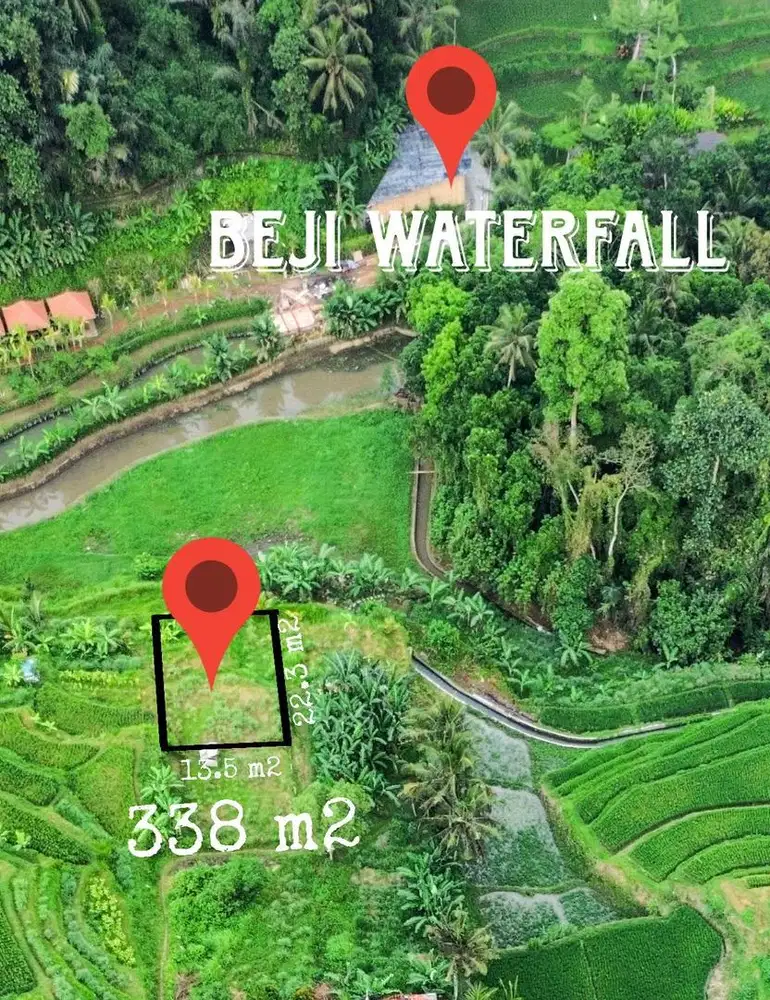 Beautiful land ubud for sale