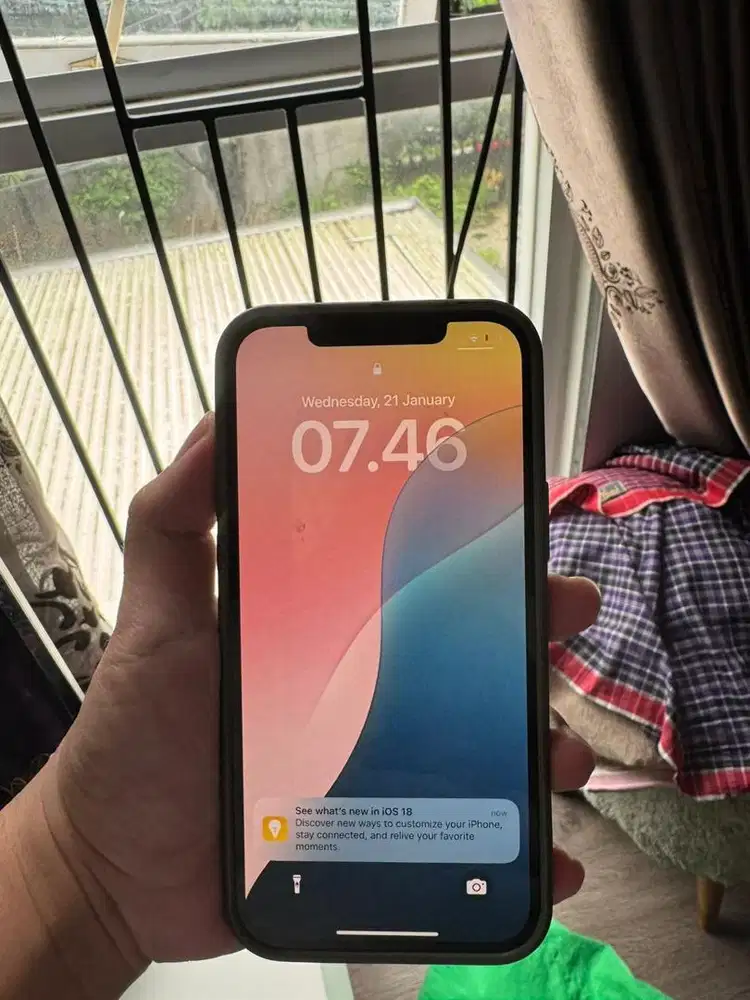 Iphone 12 Promax 128gb Ex Ibox (backglass retak)