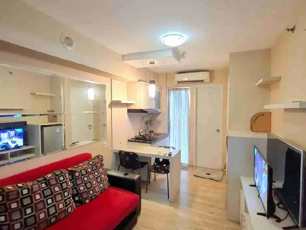 sewa 2 br new furnished tower edellweis lantai rendah