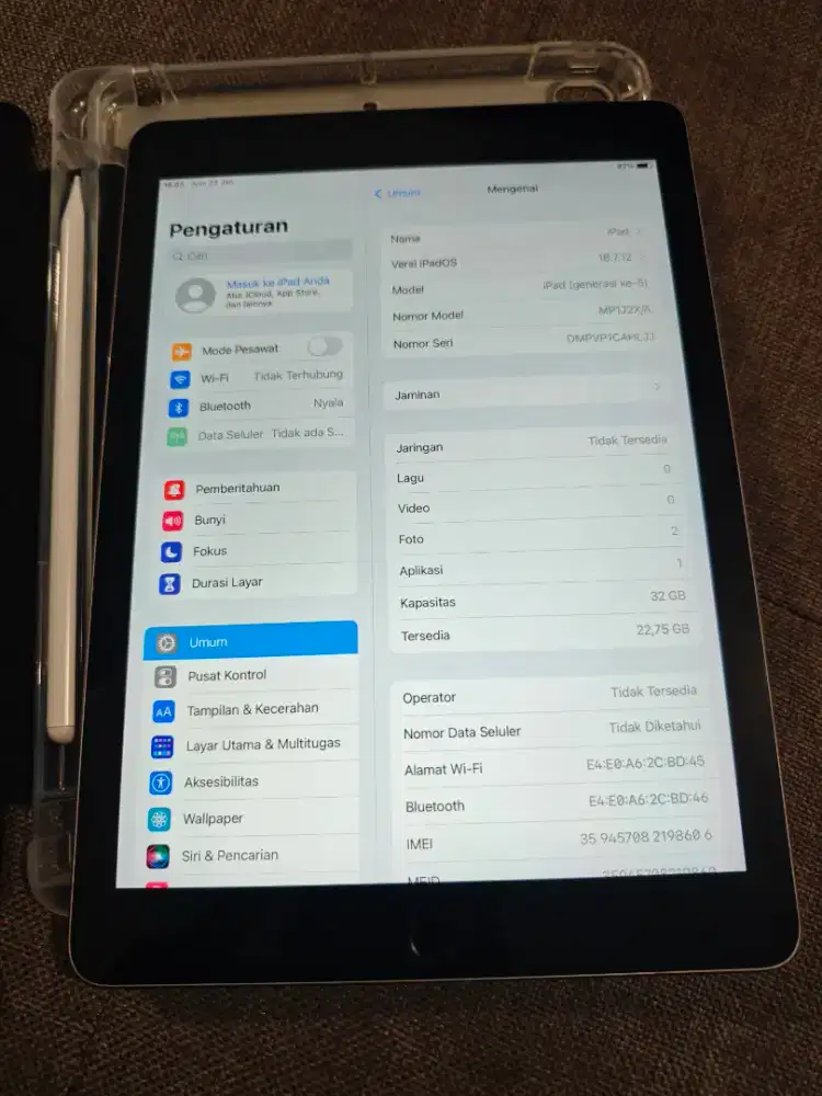 IPAD 5 32GB WIFI