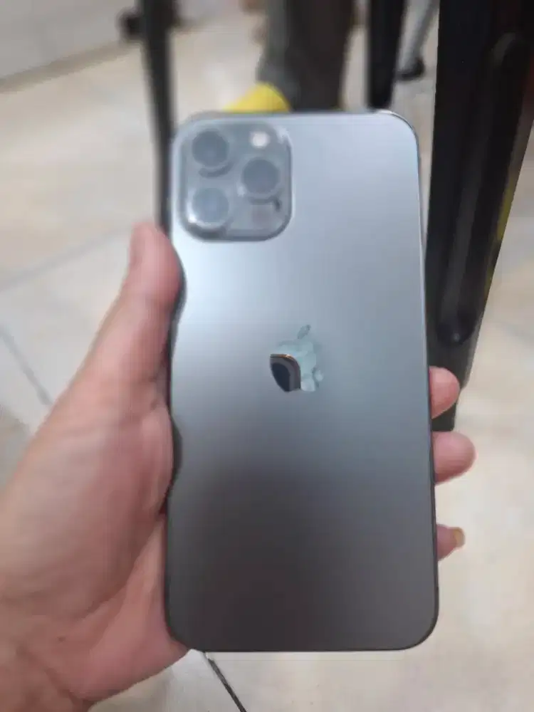 IPHONE 12 Promax 256 eks ibox grey