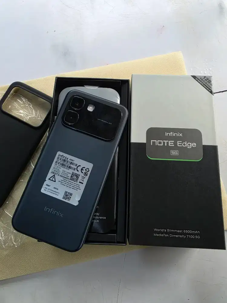 Infinix note edge 5G ram 8/128 baru 3 hari
