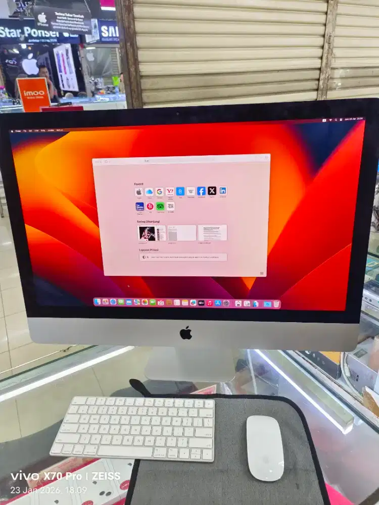 iMac 2020 27inch core i5 16/1TB mulus like new istimewa