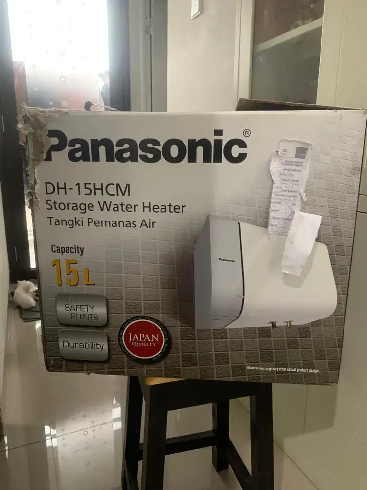Panasonic waterheater DH-15 HCM 15lt