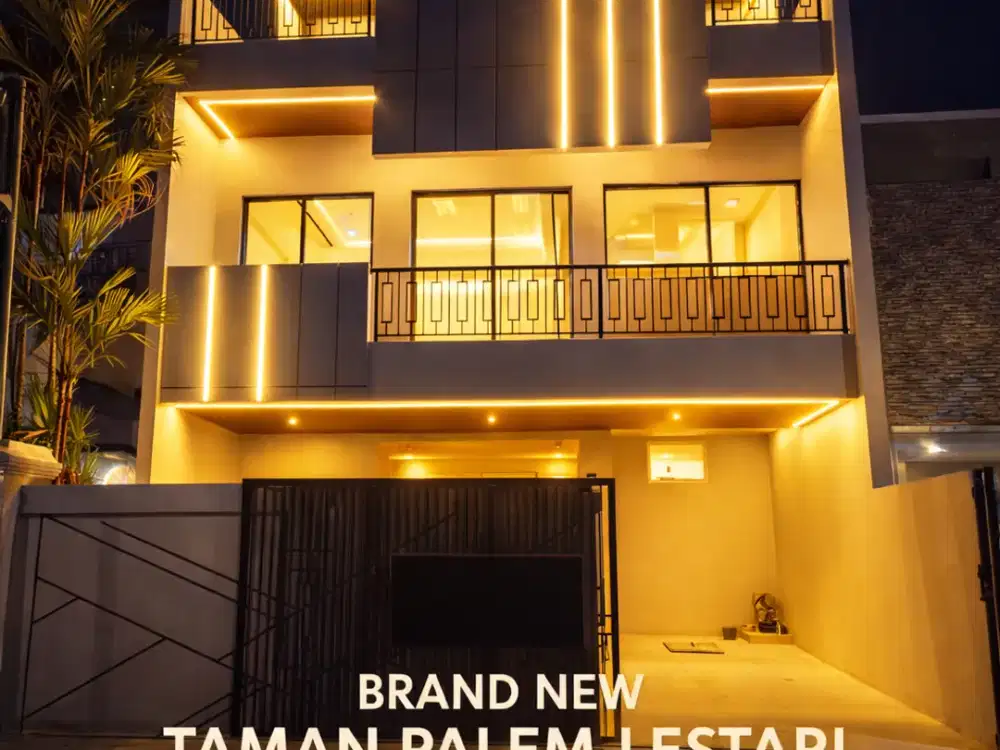 Rumah 3Lt di Taman Palem Lestari – Row 3 Mobil, Bebas Banjir, 4+2 Kt