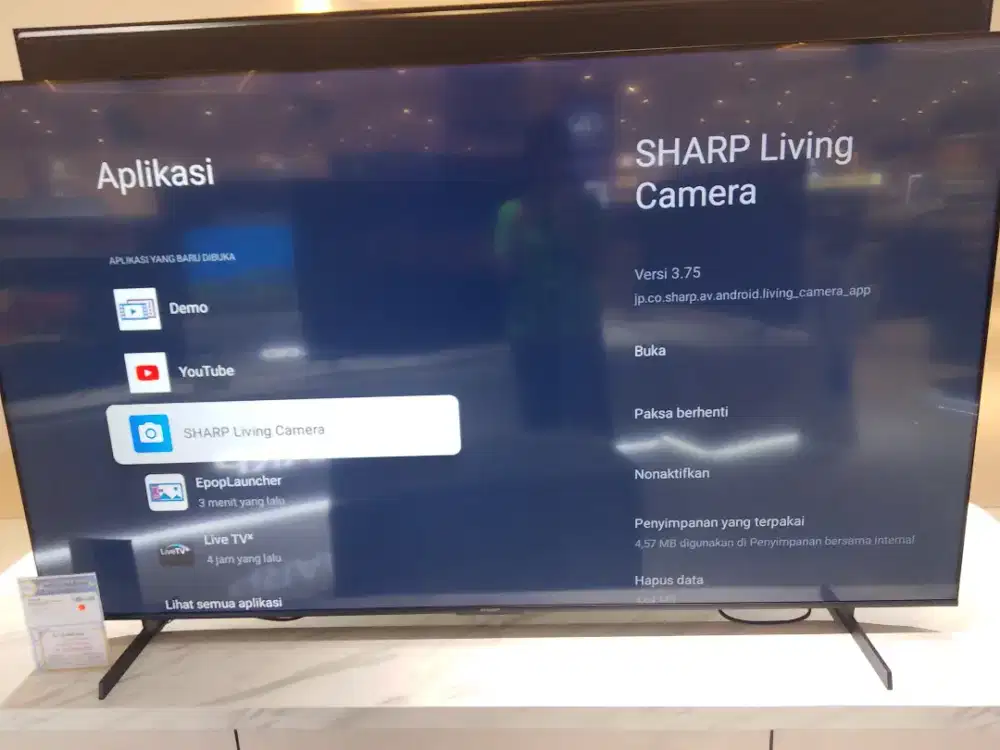 SHARP QLED GOOGLE TV 85INCH