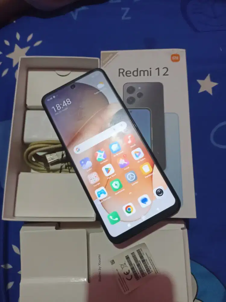 Redmi 12 ram 8/128 fullset bagus